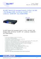 Datenblatt zu Allnet ALL-SG8610PMJ, EAN: 4038816130860