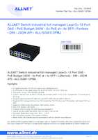 Datasheet for Allnet ALL-SGI8112PMJ, EAN: 4038816130990