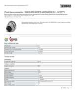 Datenblatt zu Phoenix Contact 1419771, EAN: 4046356534093