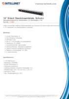 Datenblatt zu Intellinet 713986, EAN: 0766623713986