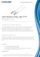 Datasheet for Intellinet 736077, EAN: 0766623736077