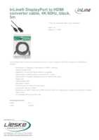Datasheet for Inline 17185I, EAN: 4043718278077