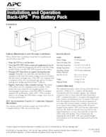 Datasheet for APC BR24BPG, EAN: 0731304268789