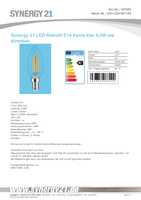 Datenblatt zu Synergy 21 S21-LED-001153, EAN: 4038816088499