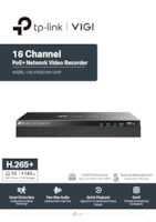 Datenblatt zu TP-Link VIGI NVR2016H-16MP-4TB(UN), EAN: 4895252507195