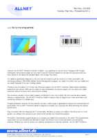 Datasheet for Allnet PrimeOne101-L, EAN: 4038816231208