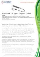 Datasheet for Manhattan 181006, EAN: 766623181006