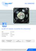 Datenblatt zu Allnet ALL-S0002052, EAN: 4038816103482