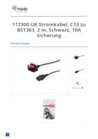 Datenblatt zu Equip 112300, EAN: 4015867238790