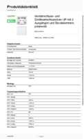 Datasheet for Merten MEG1010-9019, EAN: 4042811212148