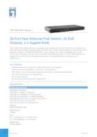 Datenblatt zu LevelOne FGP-2601W150, EAN: 4015867202791