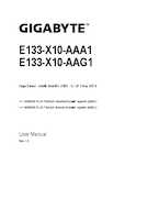Datasheet for Gigabyte 6NE133X10MR000AAA1, EAN: 4719331857509