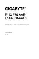 Datasheet for Gigabyte 6NE143E30DR000AAG1