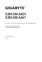 Datenblatt zu Gigabyte 6NE283S90DR000AAD1, EAN: 4719331853921