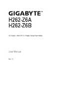Datenblatt zu Gigabyte 6NH262Z6BMR-00-A0, EAN: 4719331600273