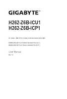 Datenblatt zu Gigabyte 6NH262Z6BRR000ICU1, EAN: 4719331849566
