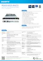 Datasheet for Gigabyte 6NR163SG2DR000ABC1, EAN: 4719331861278