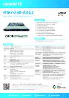 Datenblatt zu Gigabyte 6NR163Z30DR000AAG2, EAN: 4719331861674