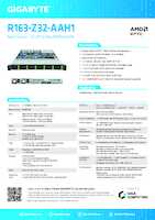 Datenblatt zu Gigabyte 6NR163Z32DR000AAH1, EAN: 4719331863715