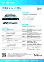 Datenblatt zu Gigabyte 6NR163Z32DR000AAH2, EAN: 4719331861445