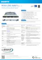 Datasheet for Gigabyte 6NR183Z93DR000AAV1, EAN: 4719331859770