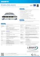 Datasheet for Gigabyte 6NR183Z95DR000AAV1, EAN: 4719331861711