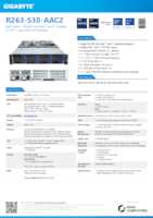 Datasheet for Gigabyte 6NR263S30DR000ABC2
