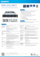 Datasheet for Gigabyte 6NR263S34DR000ABC1