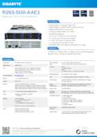 Datenblatt zu Gigabyte 6NR263SG0DR000ABE1, EAN: 4719331864491