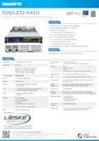 Datenblatt zu Gigabyte 6NR263Z32DR000AAD1, EAN: 4719331852733
