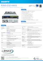 Datenblatt zu Gigabyte 6NR263Z32DR000AAV1, EAN: 4719331854560