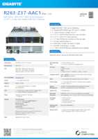 Datenblatt zu Gigabyte 6NR263Z37DR000AAC1, EAN: 4719331857882