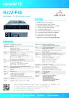 Datasheet for Gigabyte 6NR272P30MR-00, EAN: 4719331600785