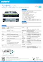 Datasheet for Gigabyte 6NR282P91DR-00, EAN: 4719331601690