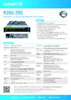 Datasheet for Gigabyte 6NR282Z9GMR-00-B00