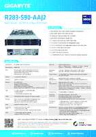 Datasheet for Gigabyte 6NR283S90DR000ABJ2