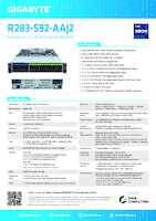 Datenblatt zu Gigabyte 6NR283S92DR000AAJ2, EAN: 4719331855284