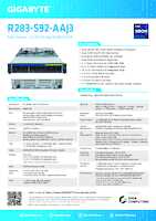 Datenblatt zu Gigabyte 6NR283S92DR000AAJ3, EAN: 4719331855291