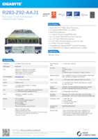 Datenblatt zu Gigabyte 6NR283Z92DR000AAJ1, EAN: 4719331861148