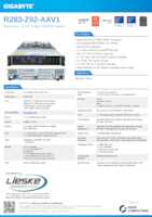Datenblatt zu Gigabyte 6NR283Z92DR000AAV1