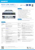 Datenblatt zu Gigabyte 6NR283Z96DR000AAE2, EAN: 4719331853532