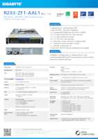 Datenblatt zu Gigabyte 6NR283ZF1DR000AAL1, EAN: 4719331855789