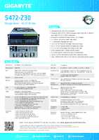 Datasheet for Gigabyte 6NS472Z30MR-00, EAN: 4719331601553