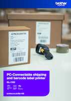 Datasheet for Brother QL1100CZG1, EAN: 4977766784078