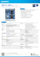 Datenblatt zu Gigabyte 9MS73HB1MR-000, EAN: 4719331849368