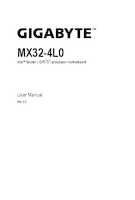 Datasheet for Gigabyte 9MX324L0MR-00, EAN: 4719331804466