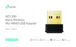 Datenblatt zu TP-Link Archer T1300U Nano(EU), EAN: 4895252507324