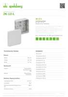 Datenblatt zu Spelsberg 34491201, EAN: 4013902399451