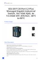 Datasheet for LevelOne IGU-2071, EAN: 4015867238592