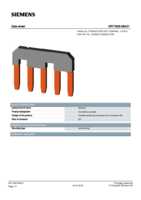 Datasheet for Siemens 3RT19264BA31, EAN: 4011209305861